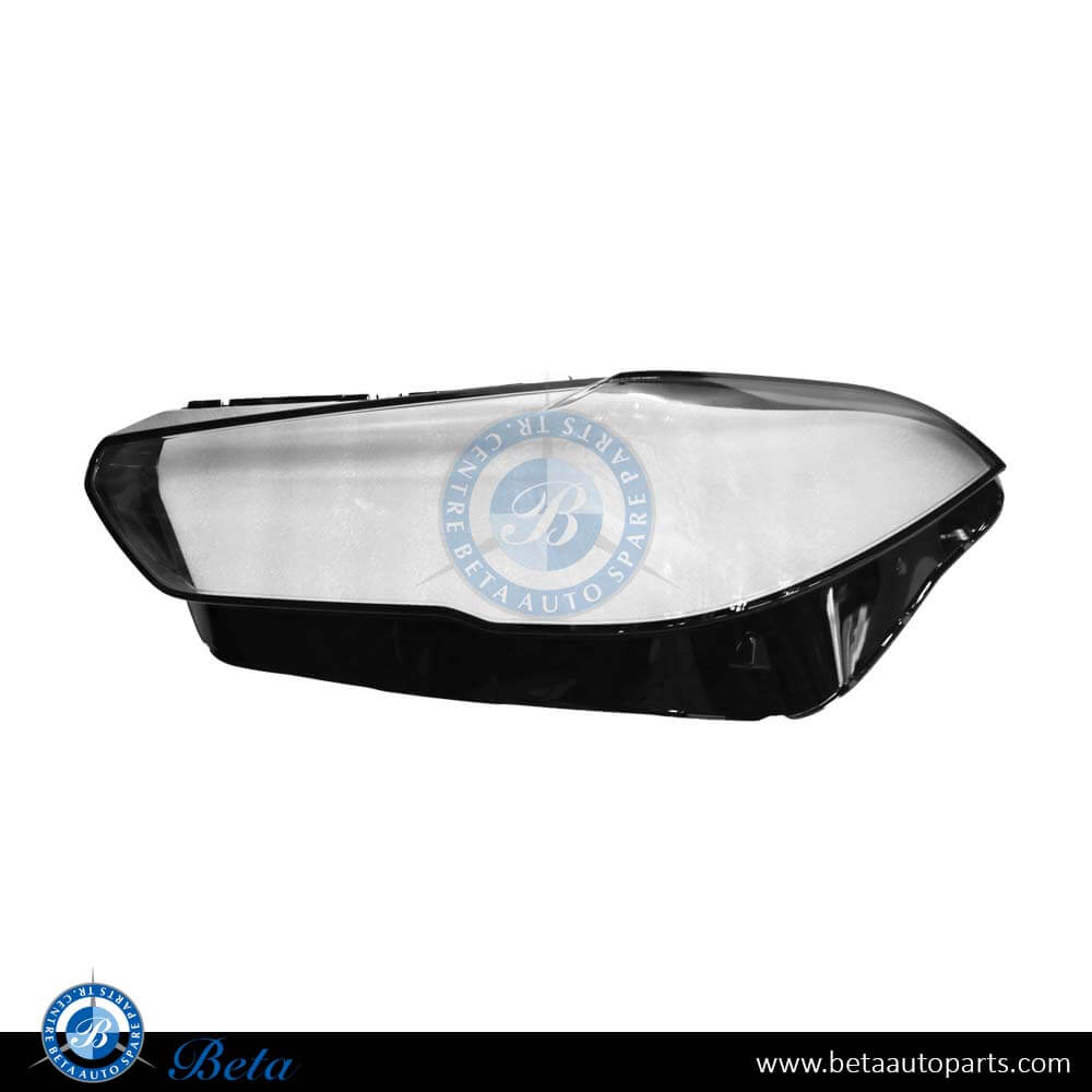 Left Side Headlamp Lens for BMW X5 G05 2019-Up models, Part Number 63117933329 Left Side Headlamp Lens for BMW X5 G05 2019-Up models, Part Number 63117933329